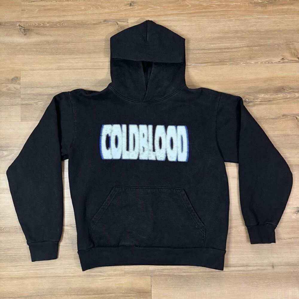 Drake Coldblood Scorpion Tour 2018 Pullover Hoodie Sweatshirt Black Merch Size M